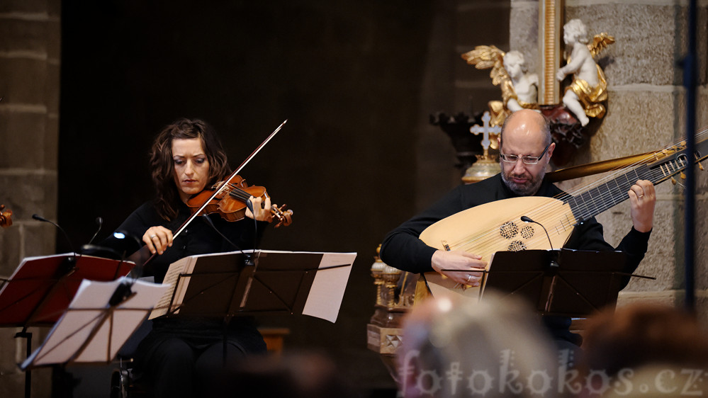 Accordone + Marco Beasley, Serge Goubioud, bazilika sv. Prokopa, Teb 2015