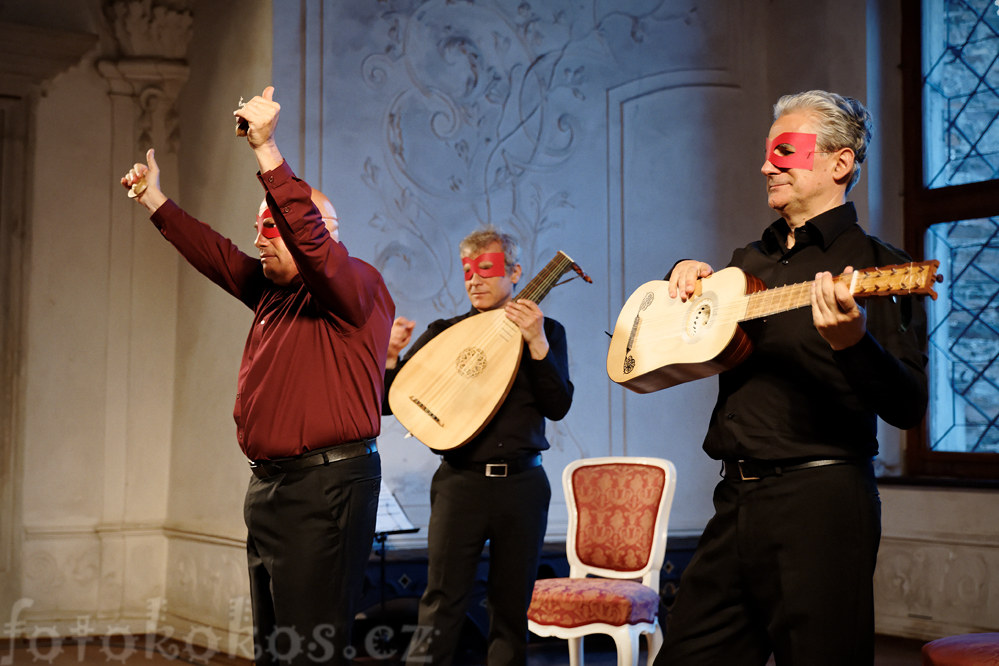 Festival Concentus Moraviae: Marco Beasley - Stefano Rocco - Fabio Accurso 2015